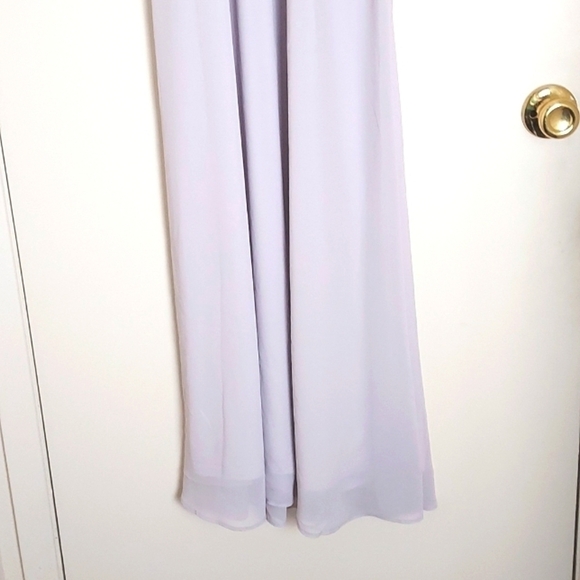 Show Me Your Mumu Caitlin Ruffle Maxi Dress Lavender Purple Size XS - Picture 9 of 14